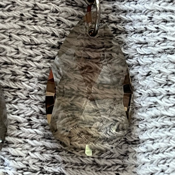 Elegant Silver Drop Earrings - Picture 3 of 6